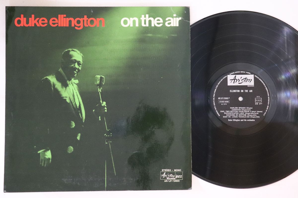 Duke Ellington On The Air LP Ariston VG Record & Sleeve No Obi