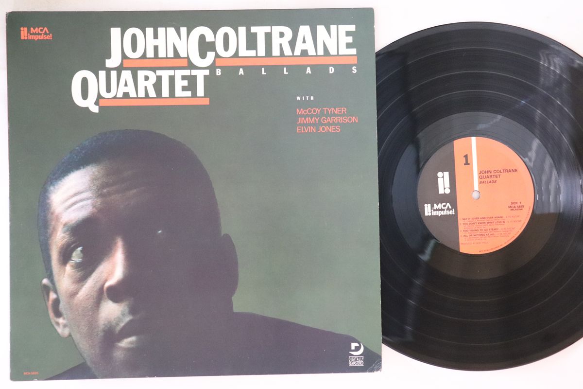 John Coltrane Ballads MCA 5885 LP Vinyl VG Sleeve No Obi