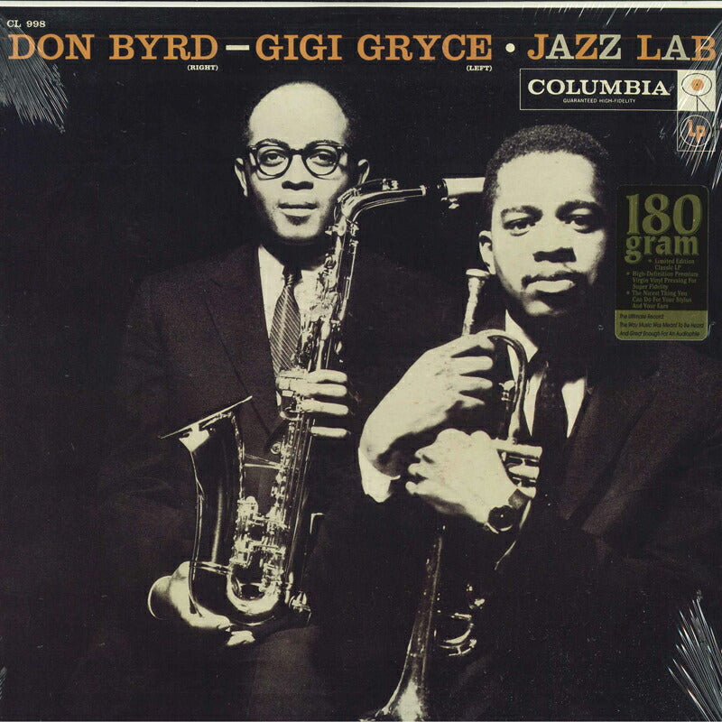 Donald Byrd Gigi Gryce Jazz Lab LP Columbia CL998 M/NOBI New
