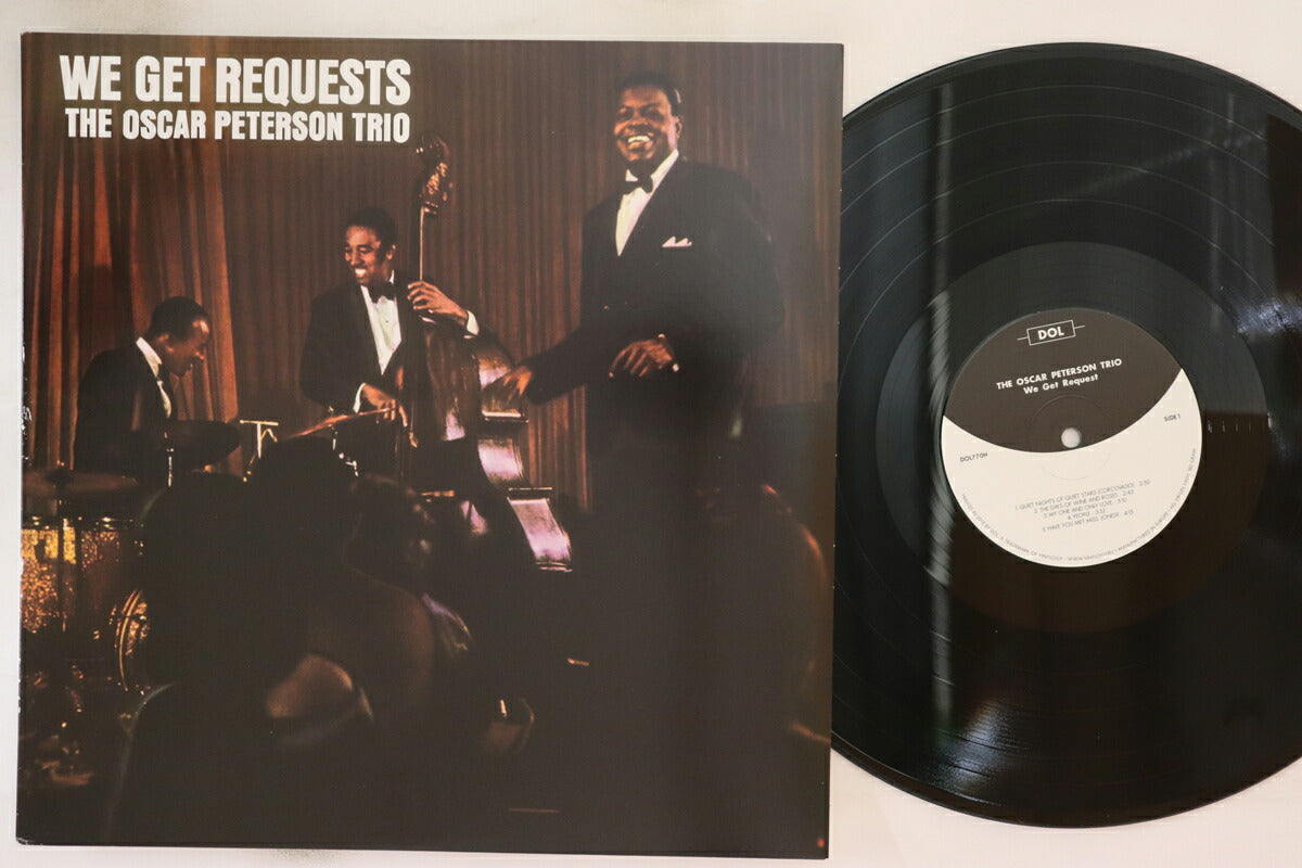Oscar Peterson Trio We Get Requests LP DOL DOL770H EX used European record