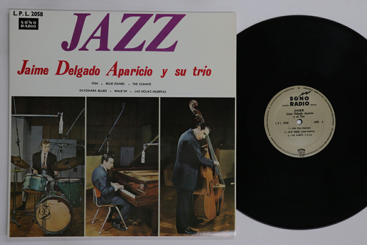 Jaime Delgado Aparicio Jazz LP Sono Radio VG/VG No Obi