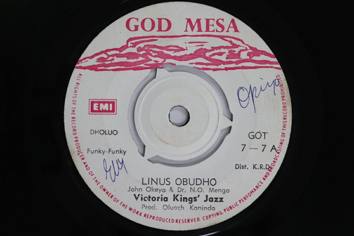 Victor Kings Jazz Linus Obudho 7" VG Used Obi Not Included