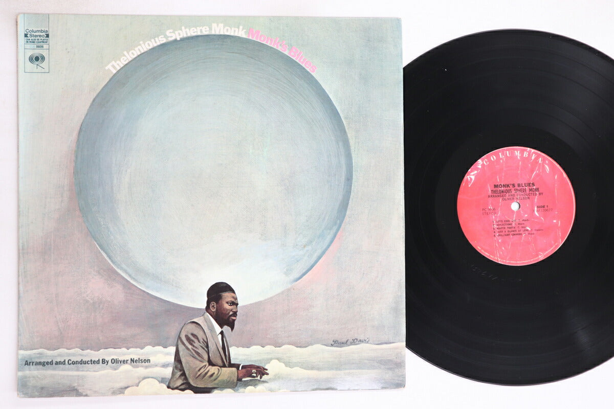 Thelonious Monk Monk's Blues LP Columbia VG Used Music Record
