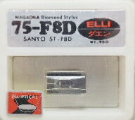 Nagaoka Diamond Record Needle 75 F8D Compatible with Sanyo ST F8D Used