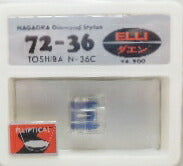 Nagaoka Diamond Record Needle 72 36 for Toshiba N 36C Used
