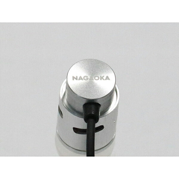 NAGAOKA Earphones Aluminum Ruby Filter 4-490kHz Used Lottery Entry