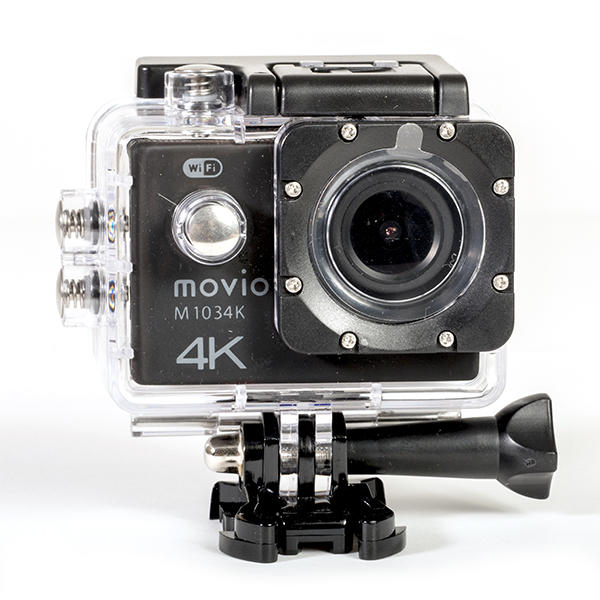 Nagaoka 4K Ultra HD Action Camera 170° Wide Lens Waterproof Used