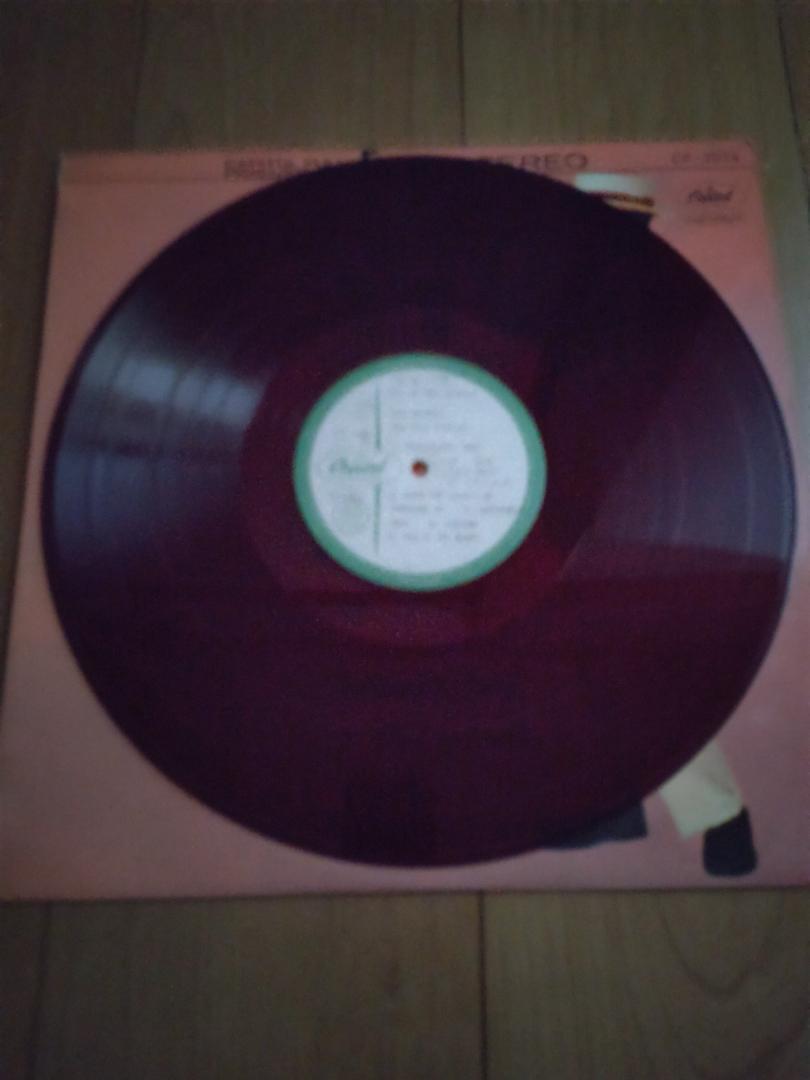 Red Nichols LP All-Time Hits Red Vinyl Capitol Jazz Record