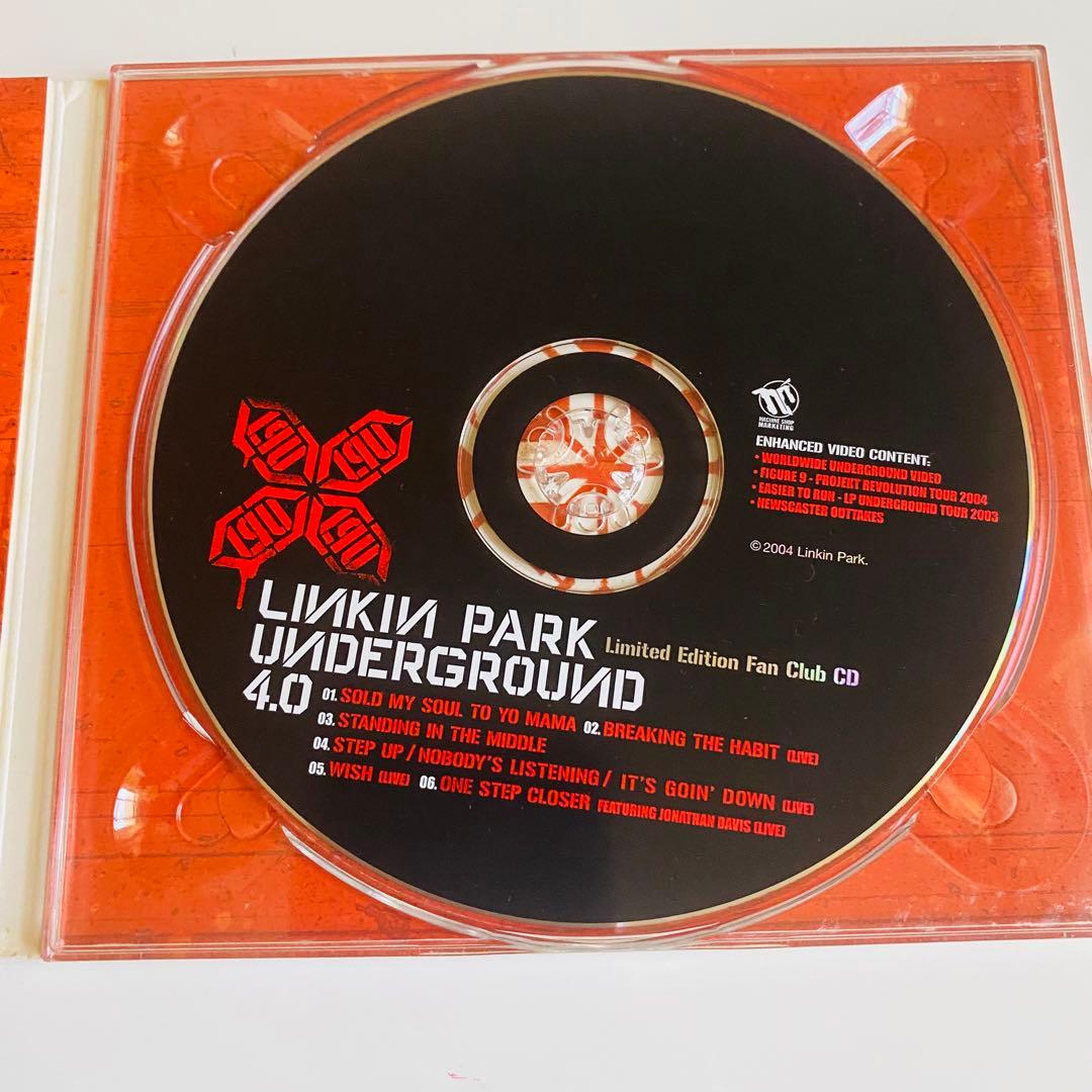 Linkin Park Underground 4.0 Limited Edition CD 2004 Non-Sale FC Exclusive