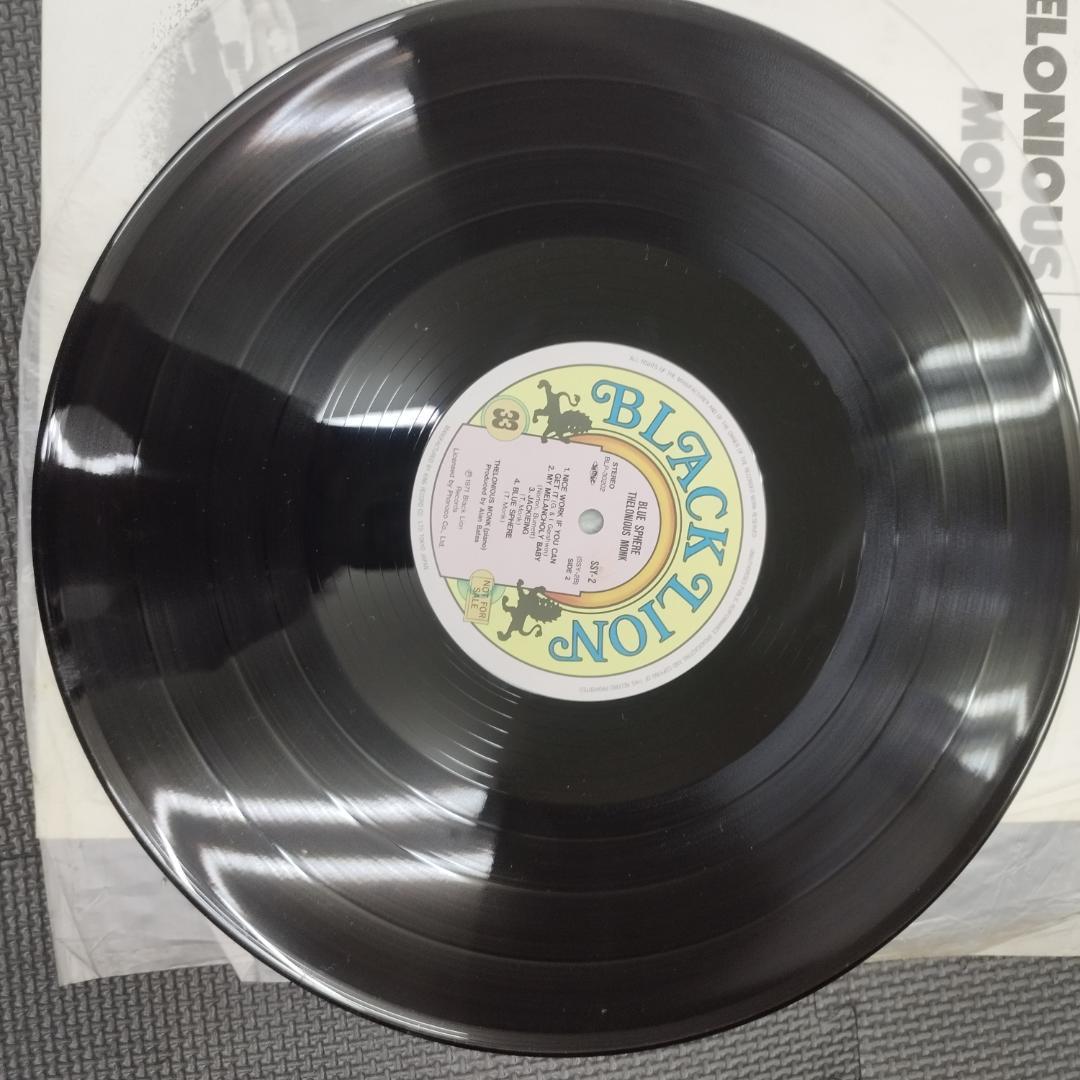 Thelonious Monk Blue Sphere Record LP Jazz Vinyl Used