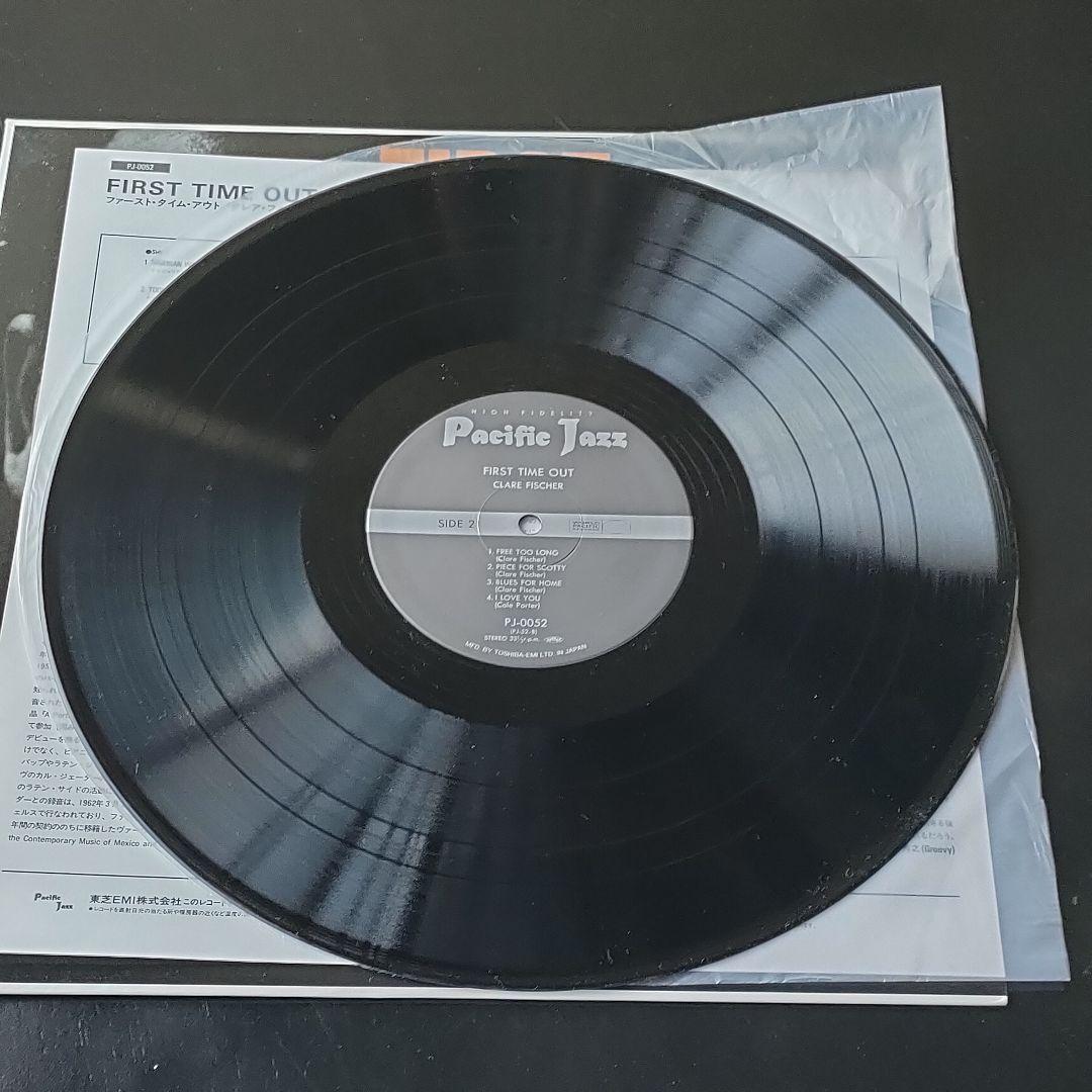 Fisher First Time Out Jazz LP Record Japan Domestic Edition with OBI Excellent