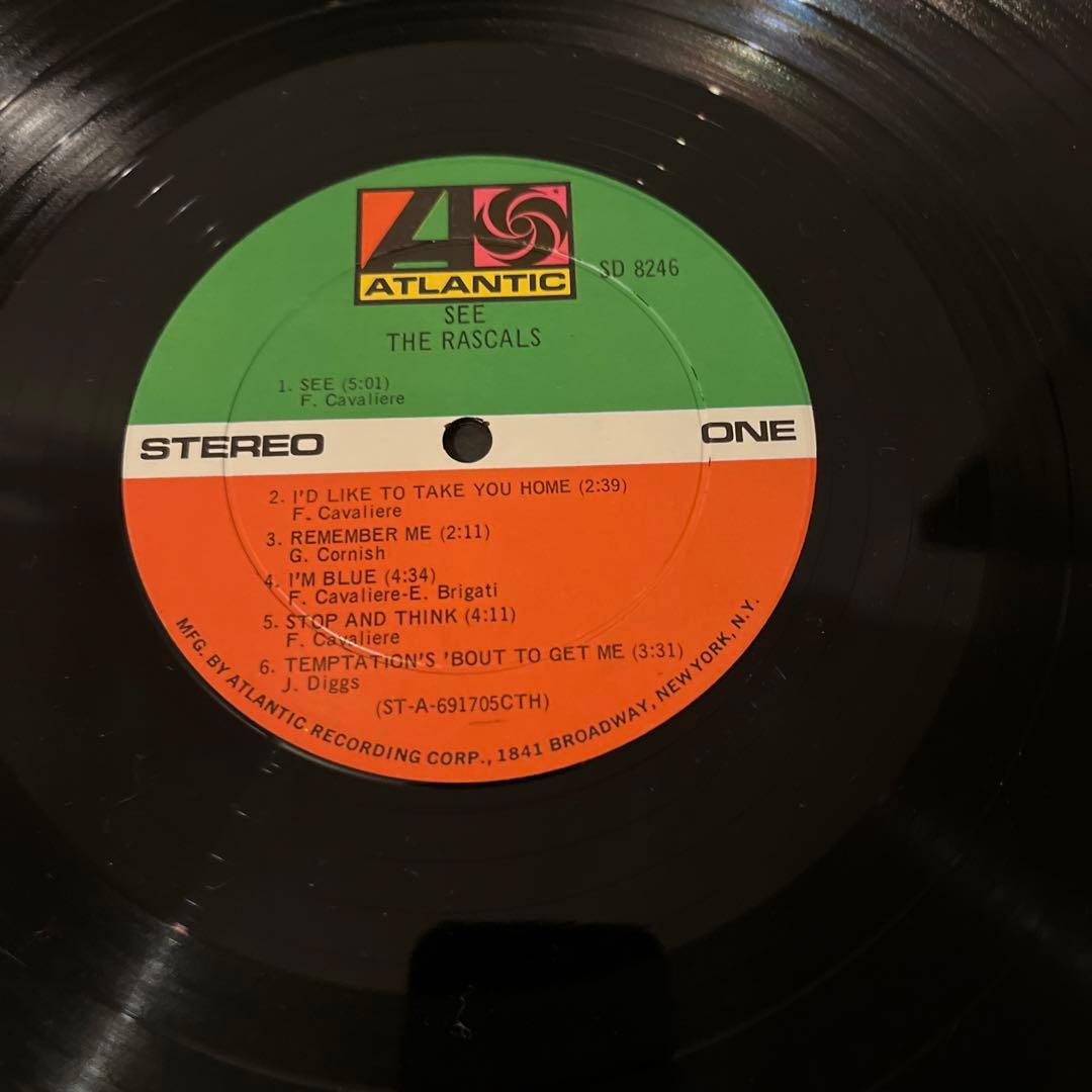 The Rascals See 1969 Original Album Blues Soul Rock Vinyl Record