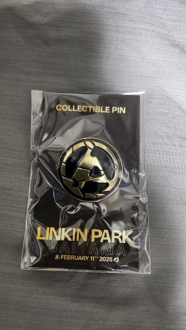 LINKIN PARK Pin Badge Feb 11th Limited Edition From Zero Tour 2025 Japan