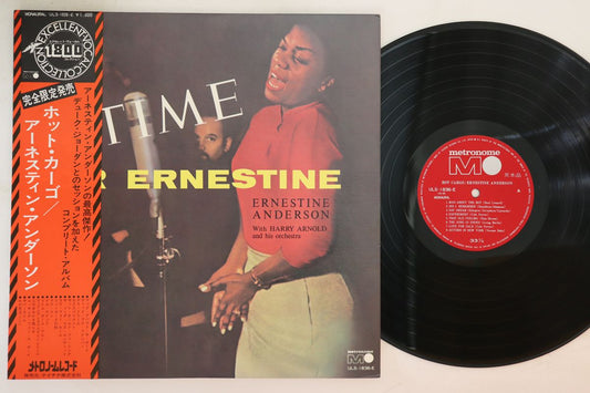 Ernestine Anderson Harry Arnold LP It's Time For ULS1836Epromo VG+ Jacket Used
