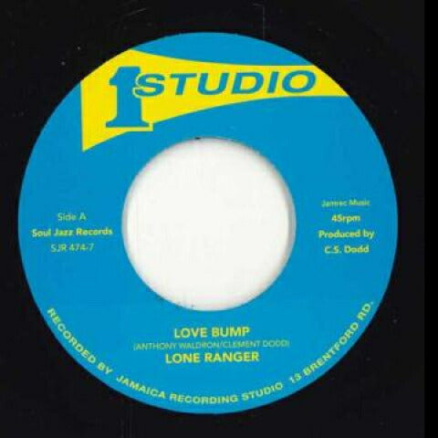 Lone Ranger Brentford Rockers Love Bump 7" Soul Jazz M/NM