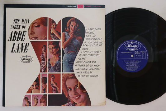 Abbe Lane Many Sides Mercury LP VG/VG Vinyl Record No Obi
