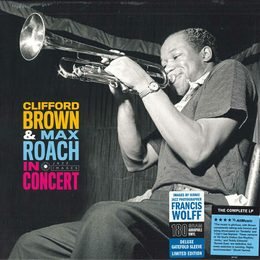 Clifford Brown Max Roach In Concert LP Jazz Images M Record No Obi