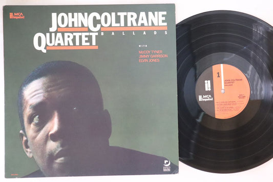 John Coltrane Ballads MCA 5885 LP Vinyl VG Sleeve No Obi