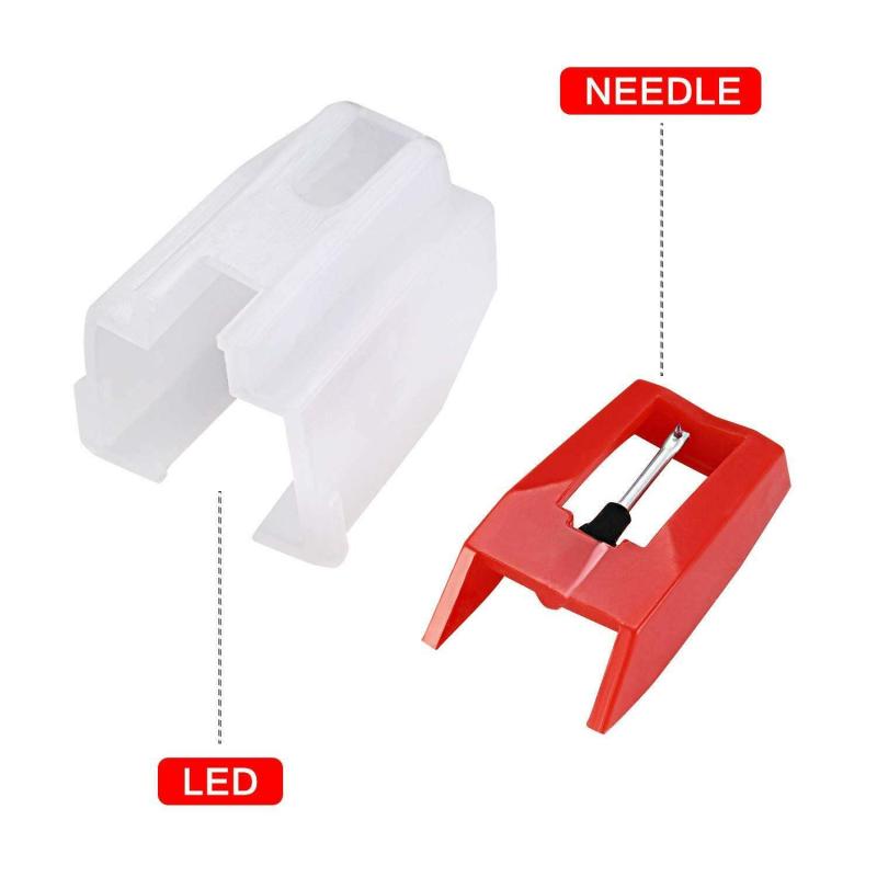 Diamond Needle Stylus 6-Pack for Vinyl Record Players, ION Jensen Rosley