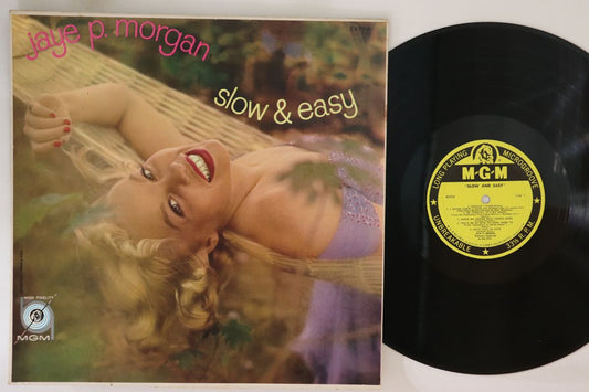 Jaye P Morgan Slow & Easy LP Record MGM E3774 VG/VG No Obi Used
