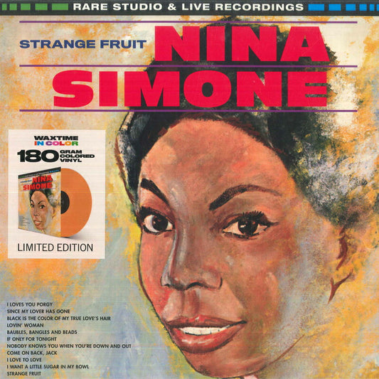 Nina Simone LP Strange Fruit Studio Live Recordings WaxTime In Color 950654 NM