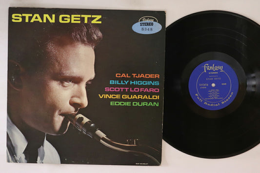 Stan Getz Middle Ages LP FANTASY 8348 VG/VG no obi with damage