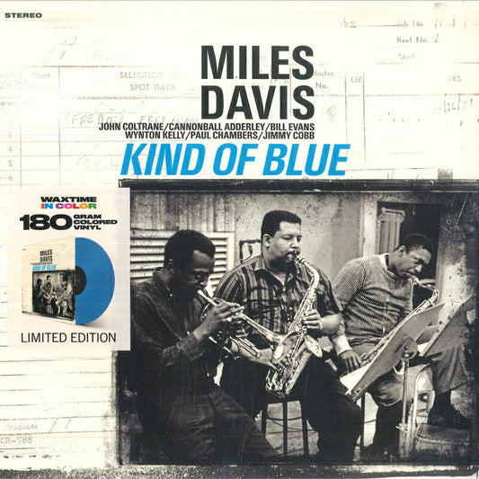 Miles Davis Kind Of Blue LP WaxTime In Color 950619 Used Blue Vinyl No Obi