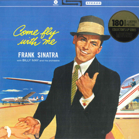 Frank Sinatra Come Fly With Me LP Billy May WaxTime 771778 M Vinyl, No Obi, Used
