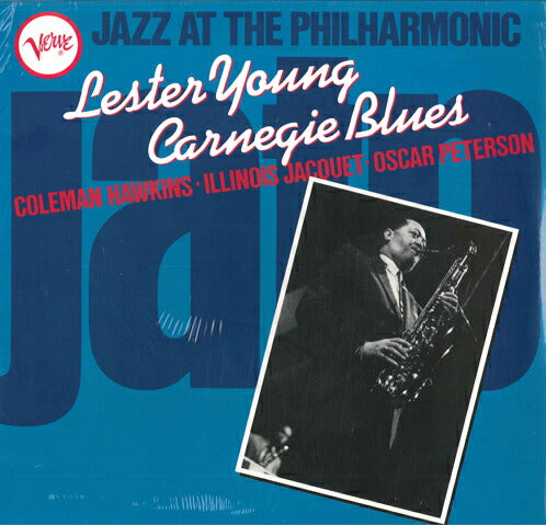 Lester Young Carnegie Blues LP Verve Records Near Mint Record Only No Obi