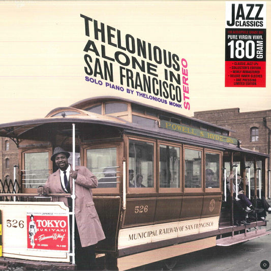 Thelonious Monk LP Alone In San Francisco WaxTime 772155 NM no obi