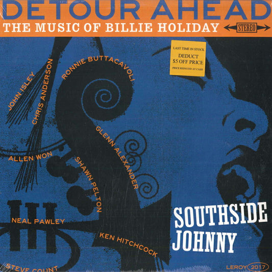 Southside Johnny LP Detour Ahead The Music of Billie Holiday 2017 Leroy NM