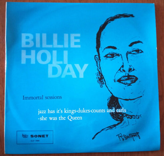 Billie Holiday Sixteen Greatest Interpretations LP Sonet VG Used