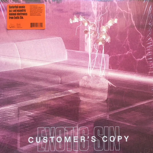 Exotic Sin Customer's Copy LP Record BF014 Vinyl M Jacket M No Obi Color Sample