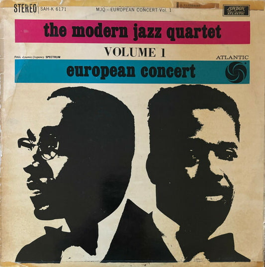 Modern Jazz Quartet European Concert Vol 1 LP VG London Atlantic Sahk6171 Used