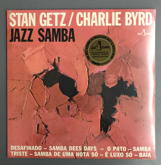 Stan Getz & Charlie Byrd Jazz Samba LP Record M Includes Obi