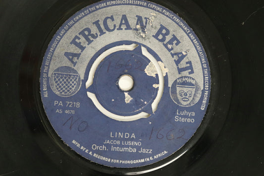 Intumba Jazz Linda Mushele Wanje 7" African Beat Used VG OBIなし
