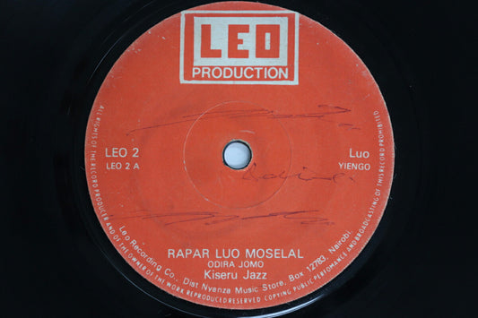 Kisseru Jazz Rapper 7" Vinyl Low Musellers Timbe Jop VG Sleeve No Obi