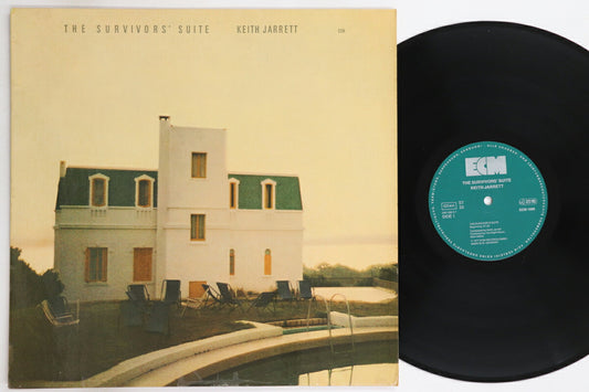 Keith Jarrett Survivors' Suite ECM LP Record VG Cover No Obi