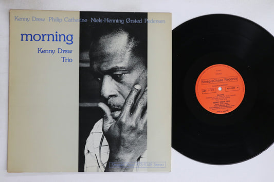 Kenny Drew Trio Morning LP Steeple Chase SCS1048 VG Used Jazz Record
