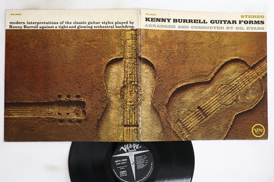 Kenny Burrell Guitar Forms LP VERVE VG Used Jazz Record No OBI
