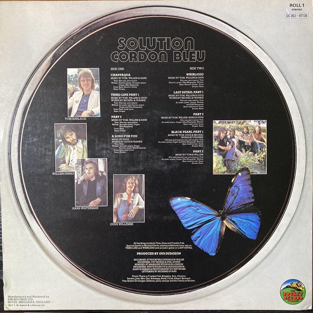 Uk Record Solution Cordon Bleu Groove Jazz Vinyl LP Near Mint