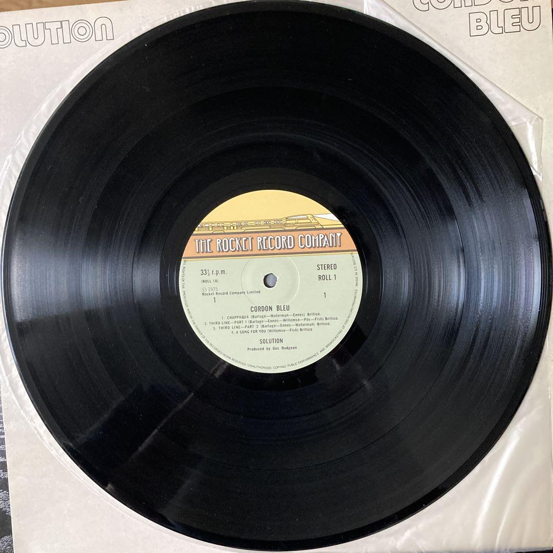 Uk Record Solution Cordon Bleu Groove Jazz Vinyl LP Near Mint