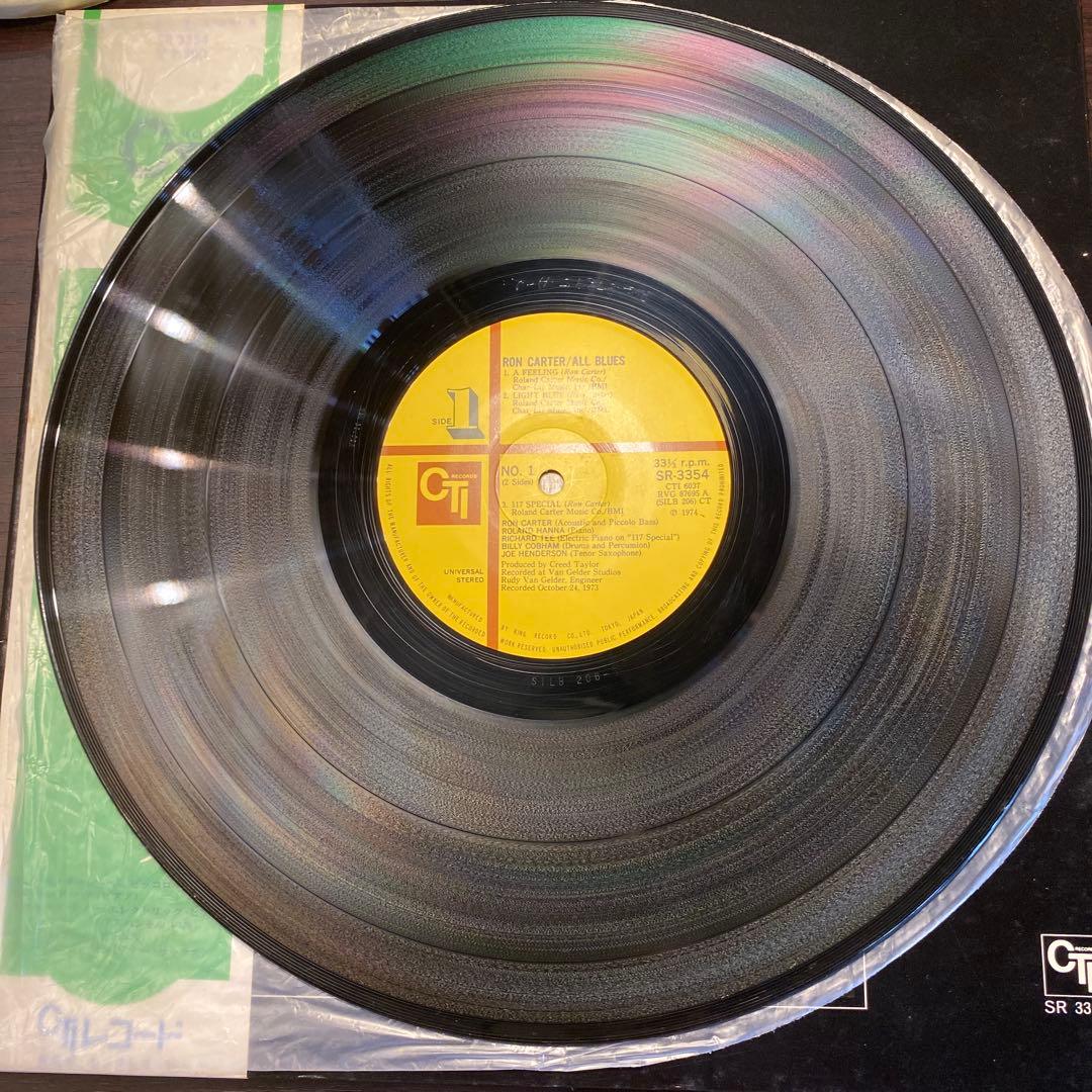 Ron Carter All Blues LP Japan 1973 CTI vinyl record used