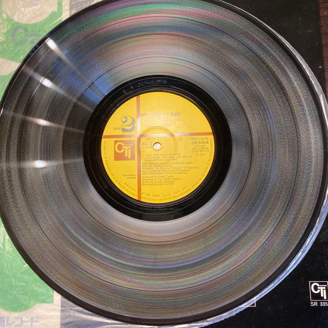 Ron Carter All Blues LP Japan 1973 CTI vinyl record used