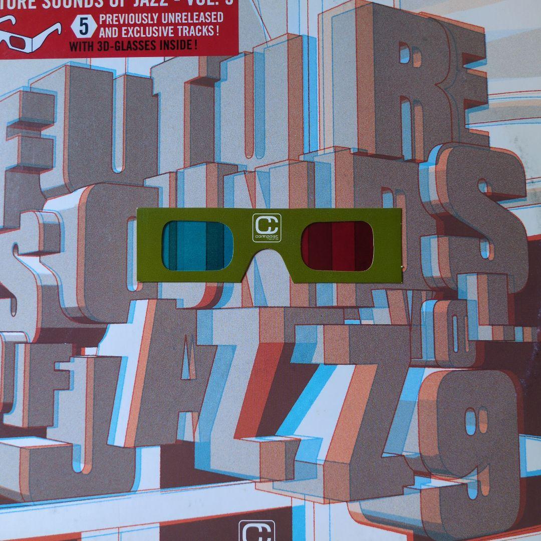 Future Sounds of Jazz Vol. 9 3D Glasses Used Jazz Record- Blemished