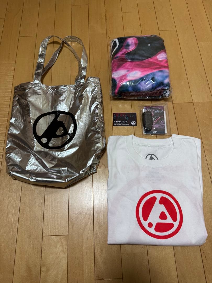 Linkin Park Japan Tour 2025 VIP Goods Set with Unused T-Shirt