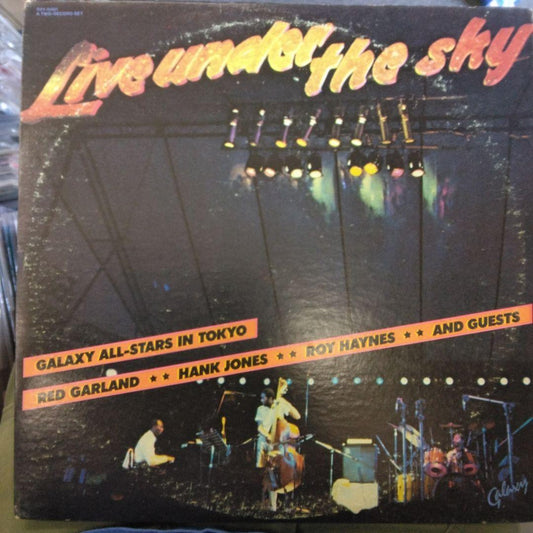 Red Garland 1979 US 2LP Live Under The Sky Galaxy All-Stars Jazz Record