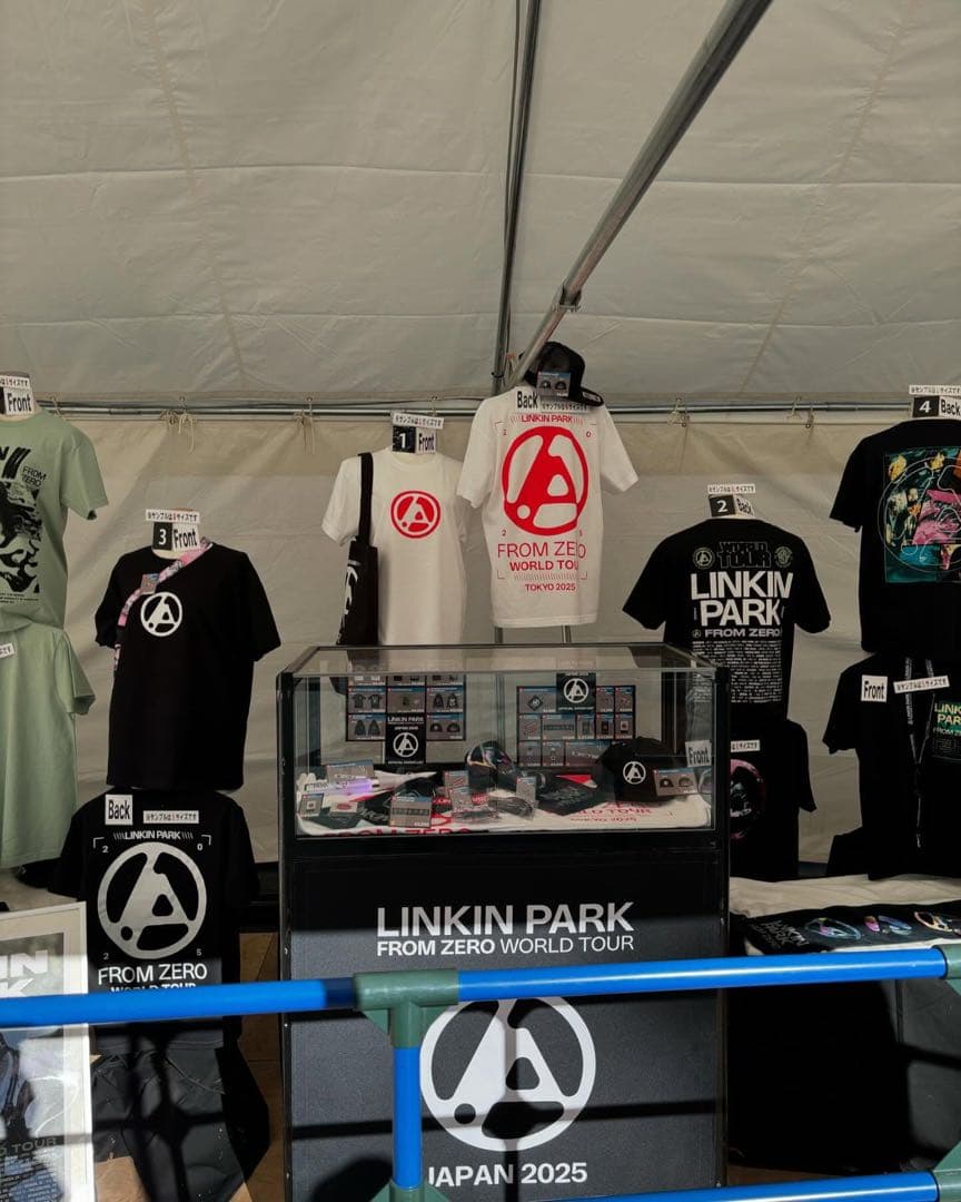 Linkin Park From Zero Japan Tour XL T-Shirt Limited Edition Used