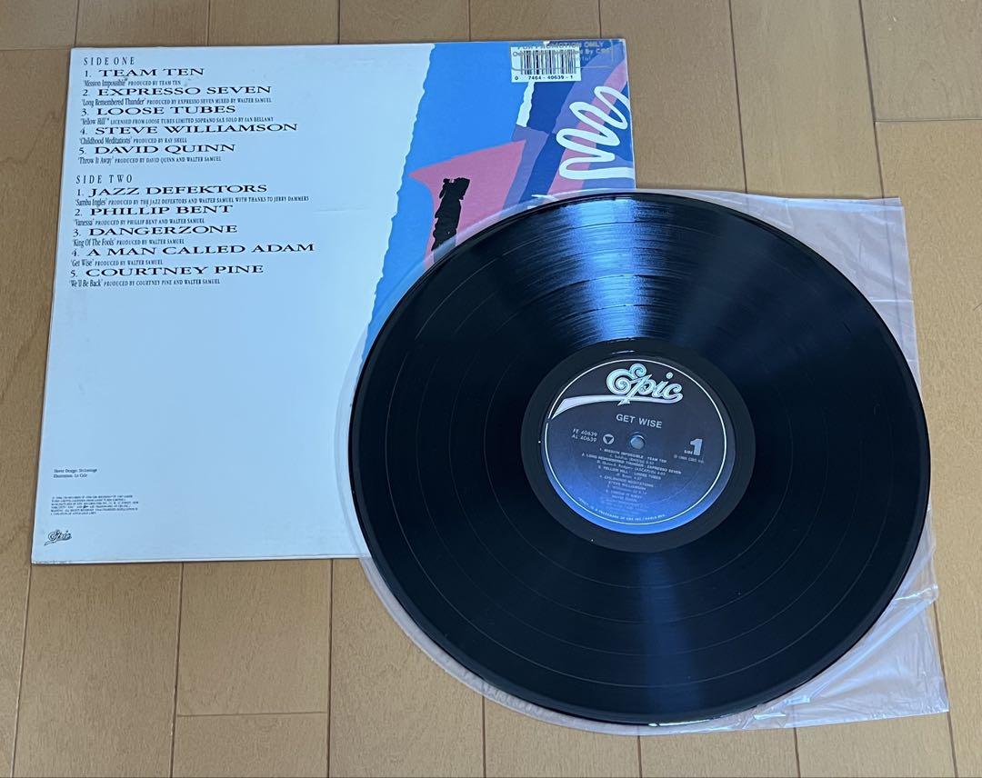 Get Wise LP Jazz Soul Epic 1986 VGNM Vinyl Record Mission Impossible