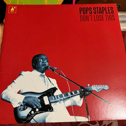 Pops Staples Don't Lose This LP Vinyl Record Jazz Soul Collectible